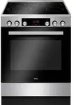 AMICA SHCX 913 100 E Elektroherd Edelstahl silber