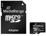 MediaRange MR945 - Flash-Speicherkarte (microSDXC-an-SD-Adapter inbegriffen)