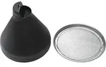 Standascher DIABOLO 574 H 60cm Durchm. 40cm verzinkt +1,5kg Sand