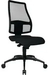 B&uuml;rodrehstuhl Punktsynchr.-T.schwarz 430-510mm Lehnenh&ouml;he 650-710mm