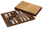 Backgammon Mykonos, gro&szlig;, Magnetverschluss, F&uuml;r 2 spieler, (De-Ausgabe)