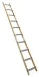 Euroline Holz/Alu Dachdeckerleiter 10 Sprossen