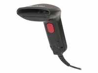 Manhattan Contact CCD Handheld Barcode Scanner, USB, 60mm Scan Width, Cable 152cm,