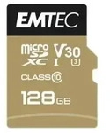 Emtec mSD 128GB UHS-I U3 V30 A1 SpeedIN Pro + Adapter Multimedia-Technik Micro SD