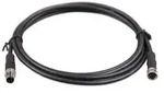 M8 circular connector Male/Female 3 pole cable 1m (bag of 2)