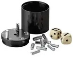 BestSaller 3003 SUPER SIX W&uuml;rfelspiel Aluminum Sonder Edition, 36...