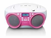 Der Lenco SCD-301 ist ein tragbares FM-Radio CD-, MP3- und USB-Player für Jung...