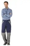 Plaline Bundhose marine/zink Gr&ouml;&szlig;e 110