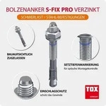 TOX-D&uuml;bel-Techn. Bolzenanker S-Fix Pro M8x75/9,KT