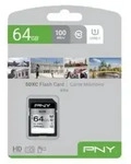 PNY Memory Card 64 GB SDHC SD ELITE Komponenten Speicher Flash-Speicher