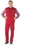 Canvas 320 Weste rot/rot Gr&ouml;&szlig;e M