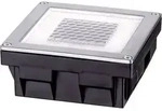 Paulmann 93774 Cube Solar-Einbauleuchte 0.24W Warmwei&szlig; Edelstahl, Klar
