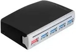 DeLock 4 port USB 3.0 Hub - Hub - 4 x SuperSpeed USB 3.0