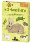 MOS09792 - Expedition Natur - 50 Haustiere, Kartenspiel, 1+ Spieler, ab 10 Jahren