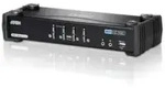 ATEN DVI Link KVM Switch USB + DVI + Audio, 4-fach mit USB 2.1 Sourround Sound Audio,