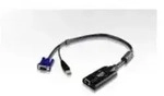 ATEN KVM Adapter [1x SPHD-15-Stecker, USB 1.1 Stecker A - 1x RJ45-Buchse] 0.09 m