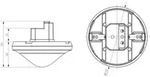 Theben 2080030 Decke Pr&auml;senzmelder 360&deg; Wei&szlig; IP40