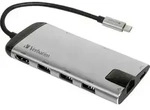 Verbatim USB-C&reg; Dockingstation 49142 Passend f&uuml;r Marke Dockingstations: Universal