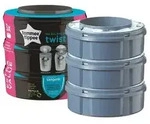 TOMMEE TIPPEE Nachf&uuml;llkassette Twist&Click + Sangenic Tec Windeleimer 3er Set