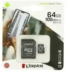Kingston MicroSD 64 GB Canvas Select Plus - Klasse 10 Speicherkarte (nicht DE)