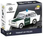 Trabant 601 Polizei, Modell, 82 Teile, ab 5 Jahren