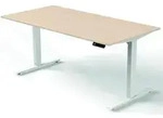 Sitz-/Stehtisch Move 3 elektr. h&ouml;henverstellbar BxTxH 160x80x72-120 ahorn