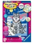 S&uuml;&szlig;e Wolfsfamilie Mit Glitzersteinen zum Verzieren!