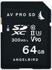 Angelbird Technologies AV PRO SD V90 - 64 GB - SDXC - Klasse 10 - UHS-II - 300 MB/s -