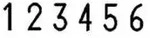 REINER Paginierstempel B6K, Schrifth&ouml;he: 5,5 mm