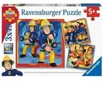 Ravensburger Ravensburger 05077 Puzzle Unser Held Sam 3 x 49 Teile 5077