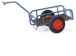 Fetra Handwagen mit Gel&auml;nder 250mm hoch 795x445mm Ladefl&auml;che...