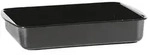Kr&uuml;ger 83328 Auflaufform aus Stahl, emailliert, 41 x 32 x 7,5 cm, schwarz (1 St&uuml;ck)