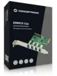 Conceptronic EMRICK U34, 4-Port-USB-3.0 PCI-Express-Karte Multimedia-Technik PCI
