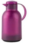 EMSA Isolierkanne Samba Quick Press 1,5 Liter, aubergine transluzent