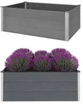 vidaXL Garten-Hochbeet WPC 150 x 100 x 54 cm Grau