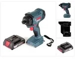 "Bosch GDR 18V-160 Akku Drehschlagschrauber 18V 1/4" 160Nm + 1x Akku 2,0Ah - ohne