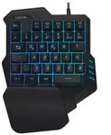 LogiLink Illuminated one-hand gaming - Tastatur