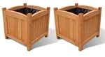 vidaXL Holz-Hochbeet 30x30x30 cm 2 Stk.