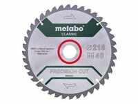 Metabo Classic Precision Cut Wood - Kreissägeblatt - 216 mm - 40 Zähne - für