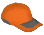 "Ansto&szlig;-Kappe "GREG" ELYSEE - Kopfweite 53-59 cm - orange - 65% PL, 35% BW/ Schale