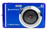 AgfaPhoto Realishot DC5200 - 21 MP Digitalkamera Blau mit CMOS-Sensor & 8-fachem