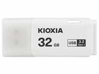 Kioxia TransMemory U301, 32 GB, USB Typ-A, 3.2 Gen 1 (3.1 Gen 1), Kappe, 8 g, Weiß