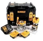 DeWalt DCW 604 P2 Akku Kombifr&auml;se 18V 55 mm + 2x Akku 5,0Ah + Ladeger&auml;t + TSTAK