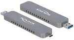 Delock - Speichergeh&auml;use - M.2 - M.2 NVMe Card - USB-C, USB 3.2 (Gen 2)