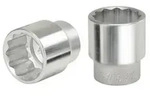 "KS Tools 911.1082 1" 12-kant-Stecknuss, kurz, 2""