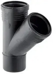 Geberit Silent-PP Abzweig 45 Grad Au&szlig;endurchmesser 110mm, D1 50mm, 390532141