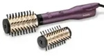 BaByliss Big Hair Dual, Hei&szlig;luftb&uuml;rste, Warm, Schwarz, Ros&eacute;gold, Violett, China,