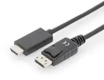 DIGITUS DisplayPort Adapterkabel DPort -> HDMIA St/St 8K 1m Multimedia-Technik
