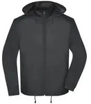 Men's Promo Jacket Windbreaker f&uuml;r Promotion und Freizeit schwarz, Gr. 3XL