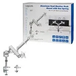 "LogiLink - Befestigungskit - einstellbarer Arm - Kunststoff, Aluminium, Stahl -